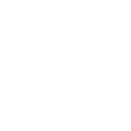 White outline icon of a collared shirt with a necktie and a pocket on the left side, shown on a light background.